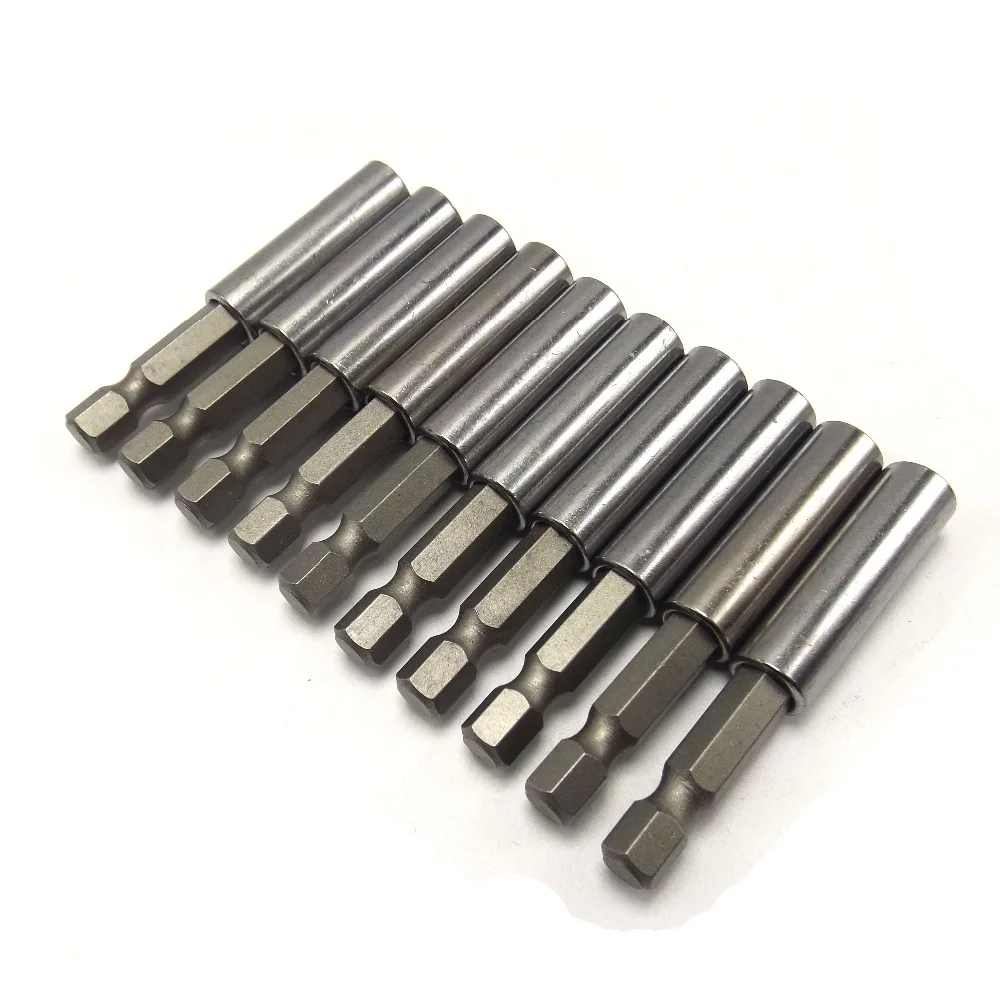 1pcs 60mm Hex Self-locking Quick Release Electric Screwdriver Bit Holder Extension Hand Tools for Car Power Carpenter Attachmen
1pcs 60mm Hex Self-locking Quick Release Electric Screwdriver Bit Holder Extension Hand Tools for Car Power Carpenter Attachmen