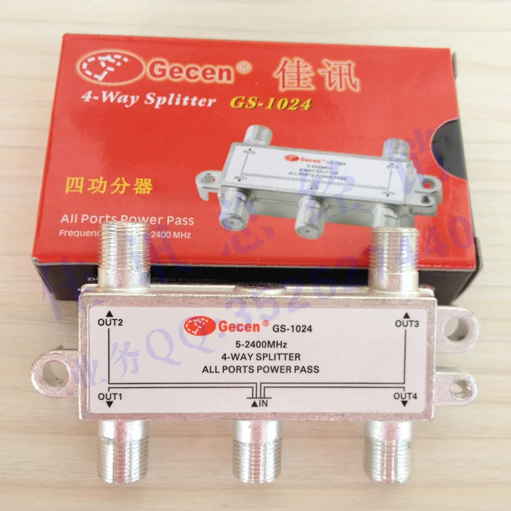 2pcs Power Divider Quadruplex Power Divider Quadruplex Satellite Signal Power Divider Quadruplex Frequency Divider
2pcs Power Divider Quadruplex Power Divider Quadruplex Satellite Signal Power Divider Quadruplex Frequency Divider
