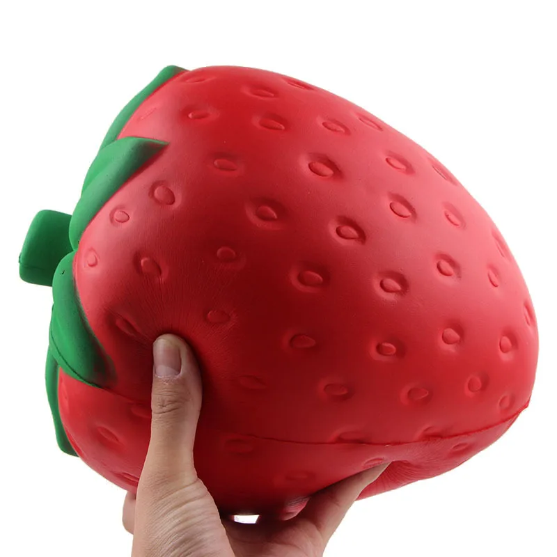 kawaii squishy great 25cm jumbo strawberry rare squishy slow rising pu toy gift 3pcs cheap wholesale FREE SHIPPING
kawaii squishy great 25cm jumbo strawberry rare squishy slow rising pu toy gift 3pcs cheap wholesale FREE SHIPPING