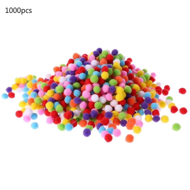 1000Pcs Soft Round Fluffy Craft PomPoms Ball Mixed Color Pom Poms 12mm DIY Craft N28_B
1000Pcs Soft Round Fluffy Craft PomPoms Ball Mixed Color Pom Poms 12mm DIY Craft N28_B