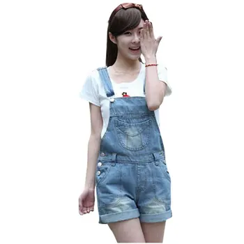 Womens Jumpsuit Denim Overalls 2017 Summer Jumpsuits Rompers Casual Pockets Shorts Jeans Coverall
Womens Jumpsuit Denim Overalls 2017 Summer Jumpsuits Rompers Casual Pockets Shorts Jeans Coverall