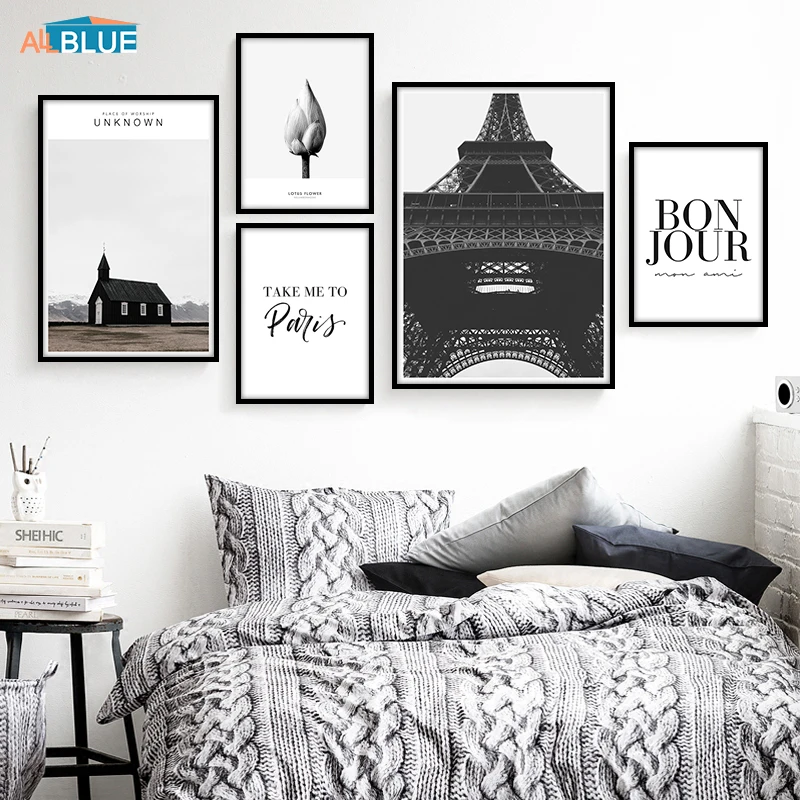 Nordic Poster Black And White Paris City Landscape Eiffel Tower Wall Art Canvas Print Decorative Pictures Minimalist Home Decor
Nordic Poster Black And White Paris City Landscape Eiffel Tower Wall Art Canvas Print Decorative Pictures Minimalist Home Decor