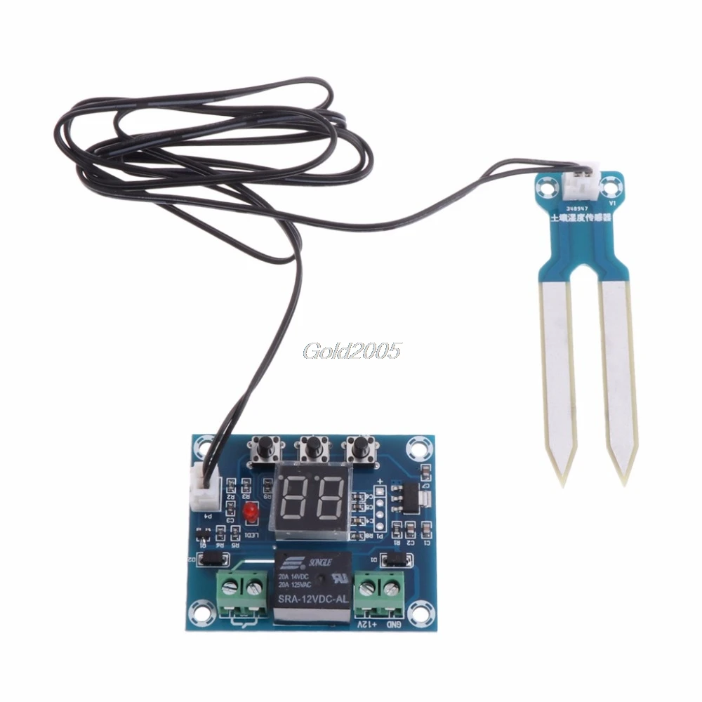 12V Soil Humidity Sensor Controller Irrigation System Automatic Watering Module Digital Humidity Controller G25 Drop ship
12V Soil Humidity Sensor Controller Irrigation System Automatic Watering Module Digital Humidity Controller G25 Drop ship