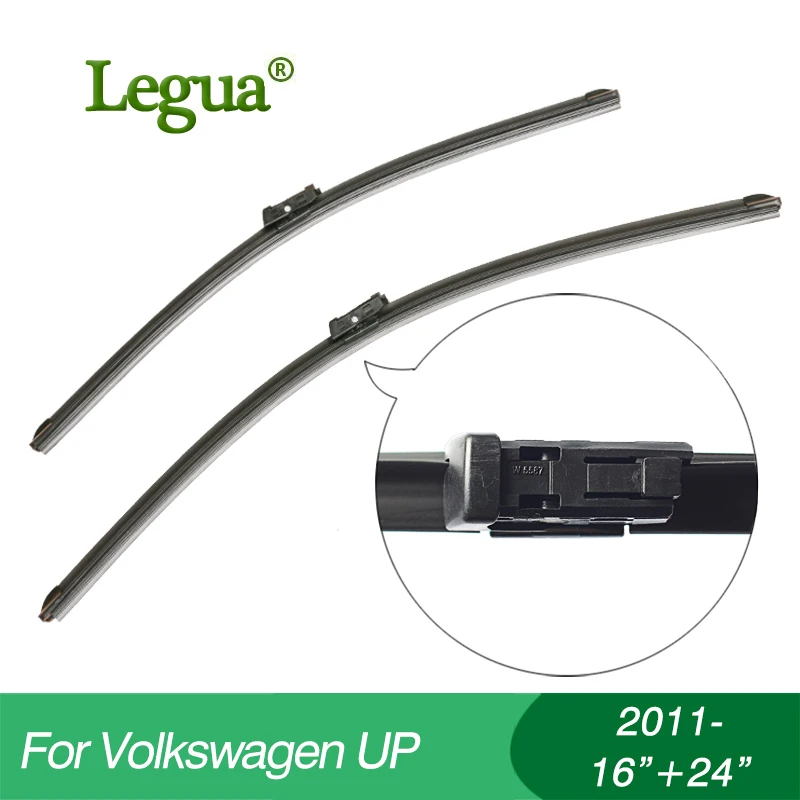 1 set Wiper blades for Volkswagen UP(2011-),16"+24",car wiper,Boneless wiper, windscreen, Car accessory
1 set Wiper blades for Volkswagen UP(2011-),16"+24",car wiper,Boneless wiper, windscreen, Car accessory