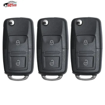 KEYECU 3 Pcs/lot 1J0 959 753 AG Folding Remote Car Key Transmitter Starter Alarm for Volkswagen SEAT 2B 433MHZ ID48 Chip
KEYECU 3 Pcs/lot 1J0 959 753 AG Folding Remote Car Key Transmitter Starter Alarm for Volkswagen SEAT 2B 433MHZ ID48 Chip