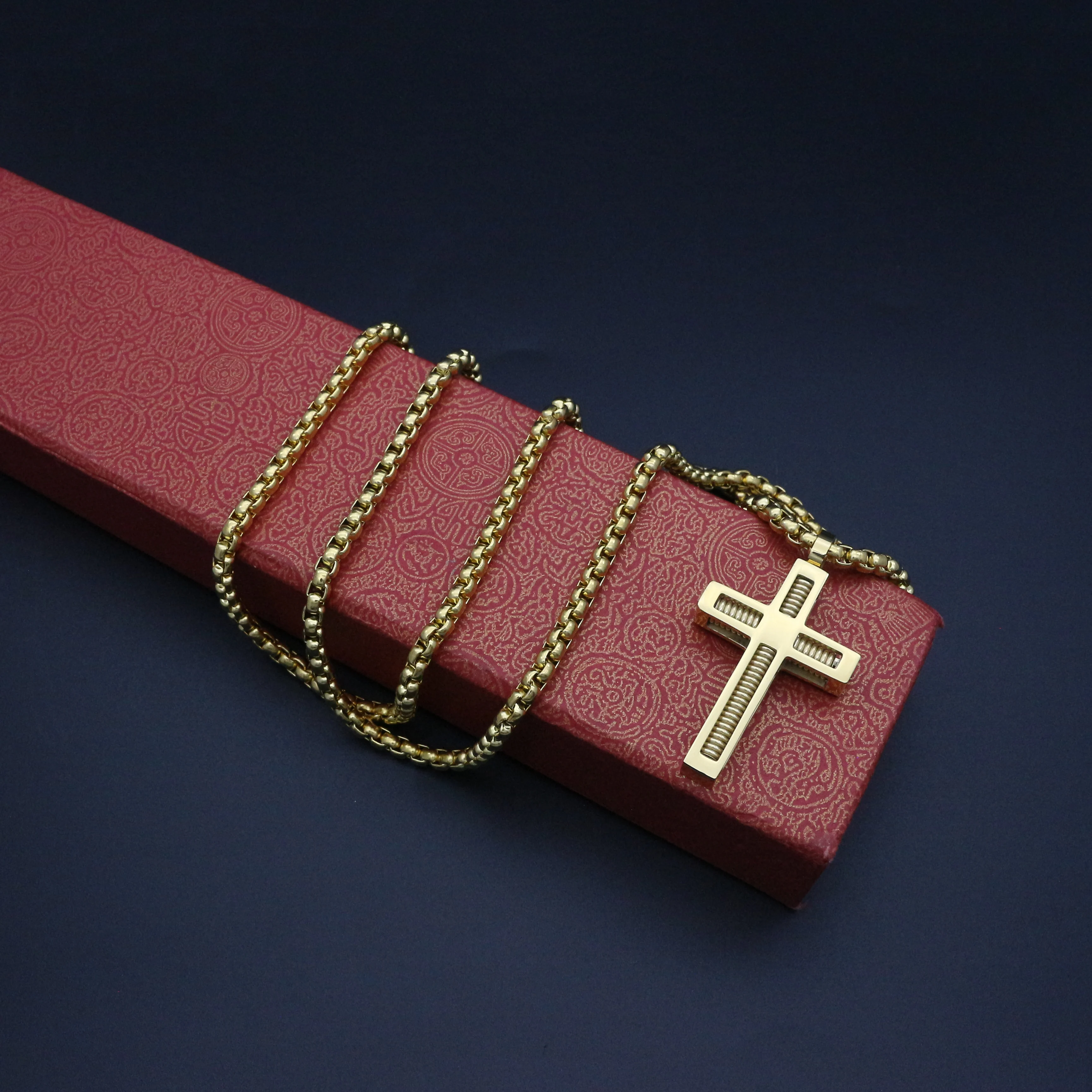 

Высокое качество 4 мм и 70 см цепь из нержавеющей стали женское ожерелье с крестом кулон сакральный крест ожерелье для женщин ожерелье ювелирные изделия