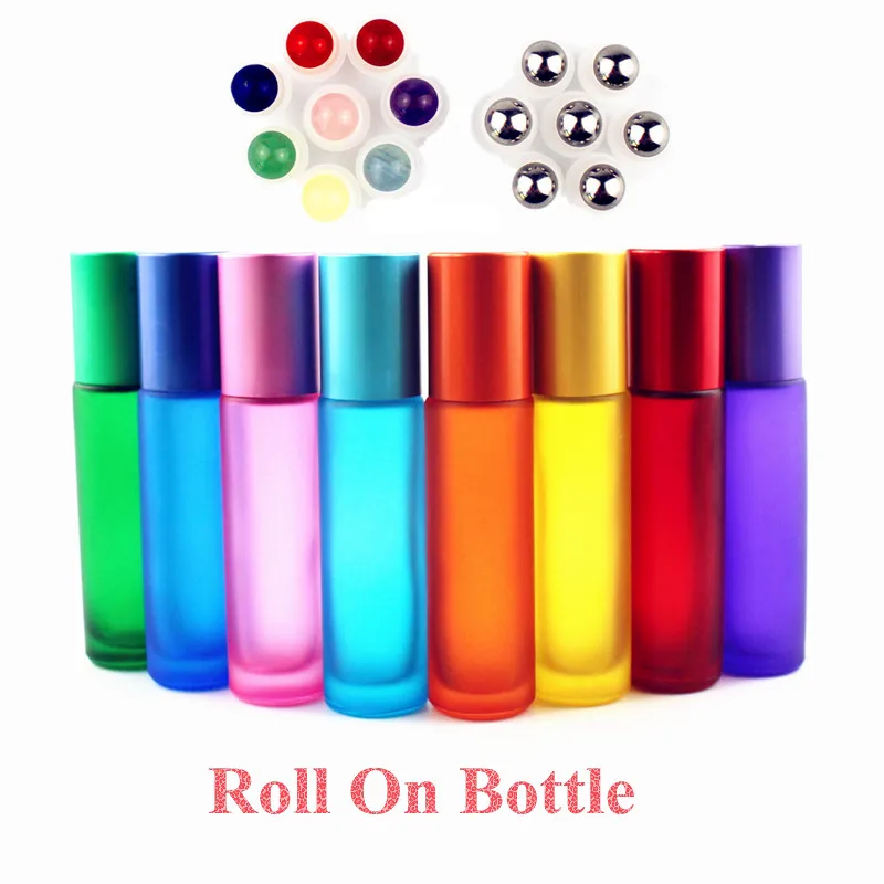 1PC Thick 10ml Frosted Glass Roll On Bottles Natural Gemstone Roller Ball Essential Oil Vials Empty Refillable Perfume Bottle
1PC Thick 10ml Frosted Glass Roll On Bottles Natural Gemstone Roller Ball Essential Oil Vials Empty Refillable Perfume Bottle