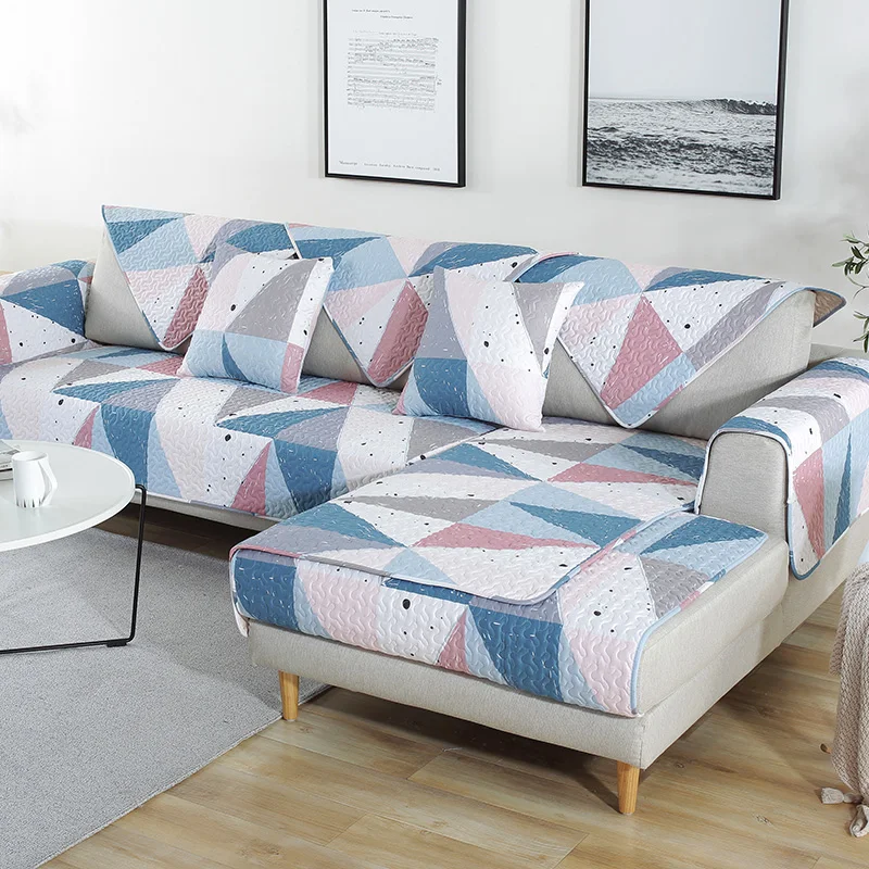 Colorful Diamond Geometry Sofa Cover Cotton Non-Slip Sofa Towel Chair Covers Mats Living/Drawing Room L-Shaped
Colorful Diamond Geometry Sofa Cover Cotton Non-Slip Sofa Towel Chair Covers Mats Living/Drawing Room L-Shaped