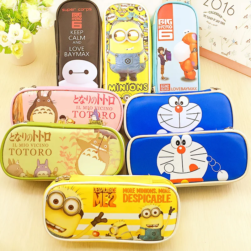 Cartoon pencil case for girls Kawaii PU Leather School pen bag Dpuble zipper big capacity stationery pouch school office supply
Cartoon pencil case for girls Kawaii PU Leather School pen bag Dpuble zipper big capacity stationery pouch school office supply