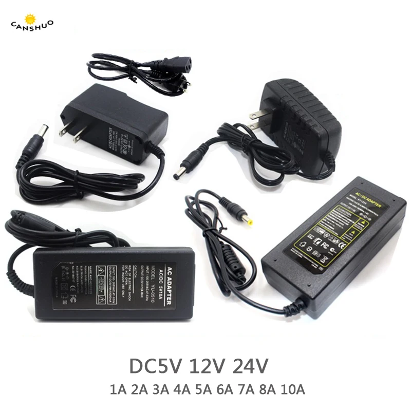 Power Adapter Supply DC 5V 12V 24V 1A 2A 3A 5A 6A 8A DC 5 12 24 V Volt Lighting Transformers LED Driver Power Adapter Strip Lamp
Power Adapter Supply DC 5V 12V 24V 1A 2A 3A 5A 6A 8A DC 5 12 24 V Volt Lighting Transformers LED Driver Power Adapter Strip Lamp