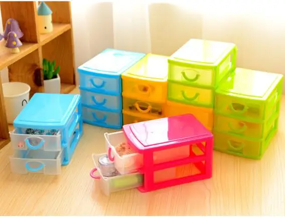 1PC Plastic desktop storage box semi transparent drawer type household finishing box cosmetics sundries box LF 018
1PC Plastic desktop storage box semi transparent drawer type household finishing box cosmetics sundries box LF 018