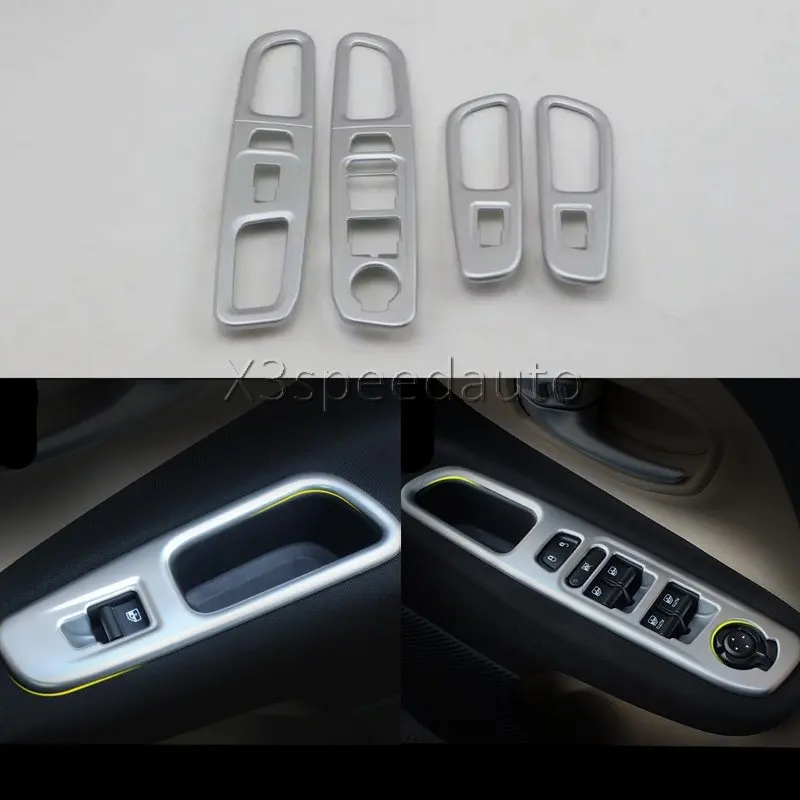 For Jeep Renegade 2015-17 Door Window Switch Panel Armrest Trim Matt 4pcs Car-styling
For Jeep Renegade 2015-17 Door Window Switch Panel Armrest Trim Matt 4pcs Car-styling