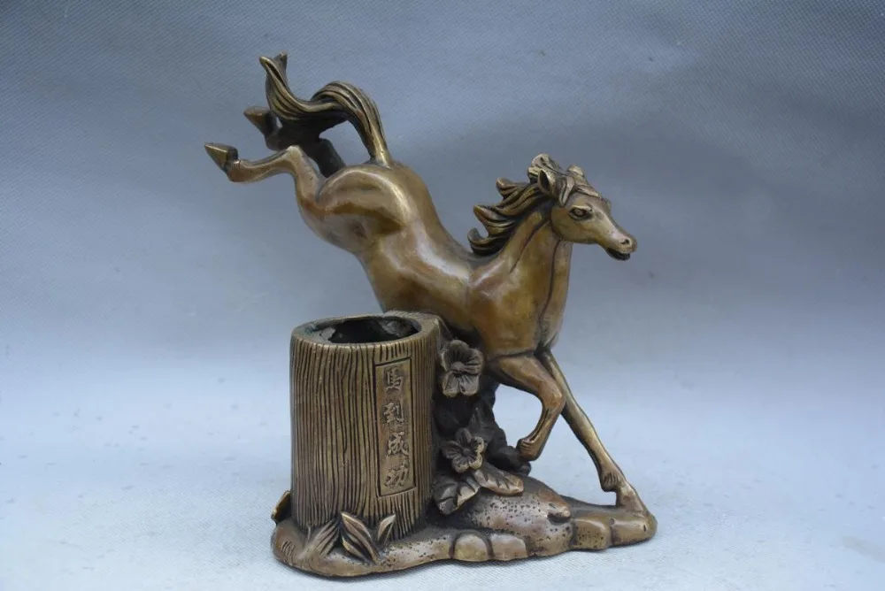 rare old Ming Dynasty copper Horse Pentium vase statue,gain an immediate victory,with mark,Decoration,Free shipping
rare old Ming Dynasty copper Horse Pentium vase statue,gain an immediate victory,with mark,Decoration,Free shipping