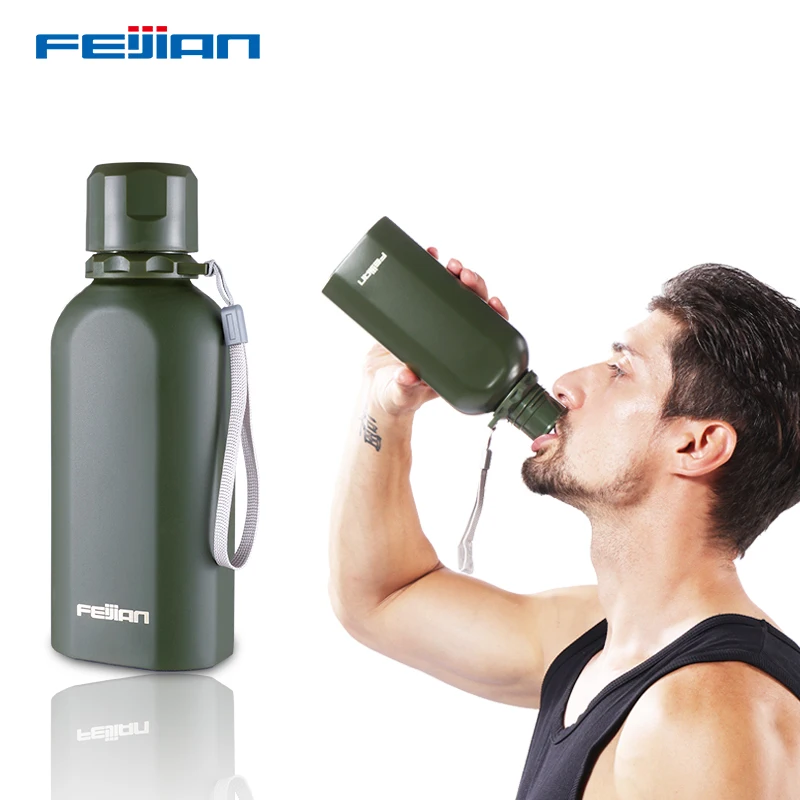 FEIJIAN 700ml Sports Water Bottle Stainless Steel Drink my Bottle Jar Durable Military Canteen Wide Mouth Flask shaker outdoor
FEIJIAN 700ml Sports Water Bottle Stainless Steel Drink my Bottle Jar Durable Military Canteen Wide Mouth Flask shaker outdoor