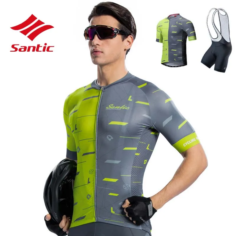 Santic Men 4D Sponge Padded Pro Race Fit Bike Cycling Clothing Bike Bicycle Summer Jersey Suits Cycling Jersey Set
Santic Men 4D Sponge Padded Pro Race Fit Bike Cycling Clothing Bike Bicycle Summer Jersey Suits Cycling Jersey Set