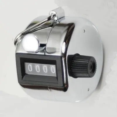 New and Durable Silver Mini People Doorman Hand Tally Counter 4 Digit Number For Golf Sport
New and Durable Silver Mini People Doorman Hand Tally Counter 4 Digit Number For Golf Sport