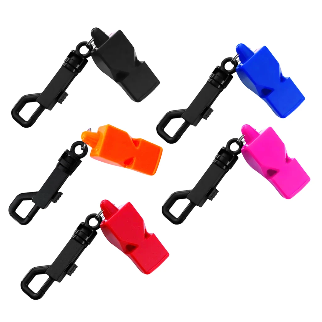 5Pcs Emergency Survival Scuba Diving Safety Whistle with Belt Clip- for Boating, Kayaking, Hiking, Camping, Lifeguard
5Pcs Emergency Survival Scuba Diving Safety Whistle with Belt Clip- for Boating, Kayaking, Hiking, Camping, Lifeguard
