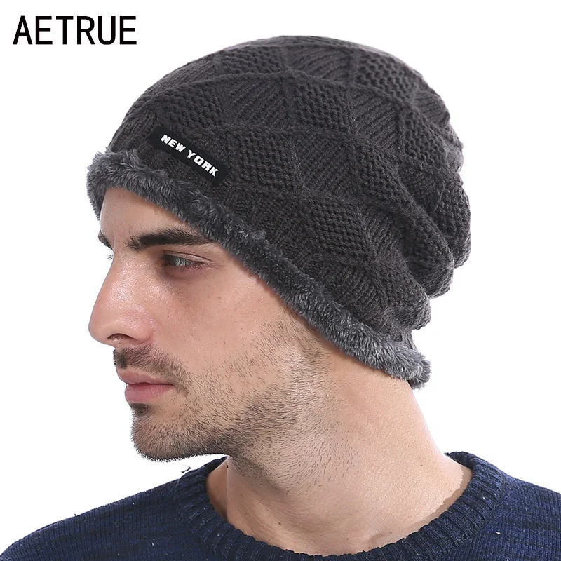 

Brand Beanie Knit Hat Winter Hats For Men Women Winter Skullies Beanies Men Caps Cheap Gorras Bonnet Warm Baggy Casual Cap Hat