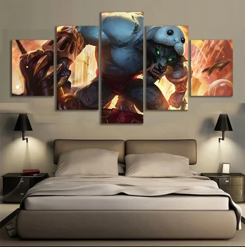 5 Piece League of Legends The Uncaged Wrath of Zaun Warwick Game Poster Wall Picture for Home Decor
5 Piece League of Legends The Uncaged Wrath of Zaun Warwick Game Poster Wall Picture for Home Decor