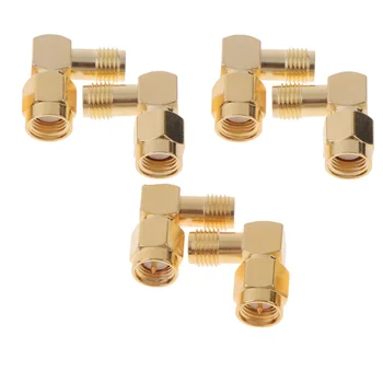 20pcs mixed 5.8G Right Angle Antenna Adapter SMA Female/Male Antenna Connector for RC Aircraft FPV
20pcs mixed 5.8G Right Angle Antenna Adapter SMA Female/Male Antenna Connector for RC Aircraft FPV