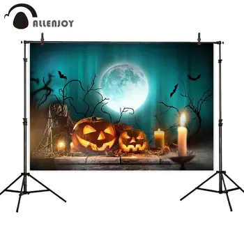 Allenjoy photo backdrop pumpkin lantern old full moon spooky dark green branch and bats fotografia background photography
Allenjoy photo backdrop pumpkin lantern old full moon spooky dark green branch and bats fotografia background photography