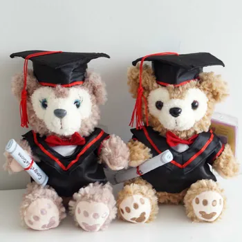 Cute Graduation Duffy Bear With Shirley Rose Plush Dolls & Stuffed Toys For Boy Girl Baby Student Graduation Ceremony Gift
Cute Graduation Duffy Bear With Shirley Rose Plush Dolls & Stuffed Toys For Boy Girl Baby Student Graduation Ceremony Gift