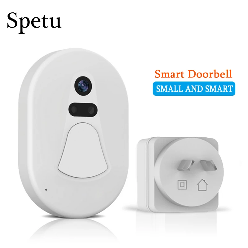 Spetu Door Bell Door Camera Wi-Fi Doorbell Door Viewer Free Cloud Storage Photo Security Night Vision Mobile Phone Remote View
Spetu Door Bell Door Camera Wi-Fi Doorbell Door Viewer Free Cloud Storage Photo Security Night Vision Mobile Phone Remote View