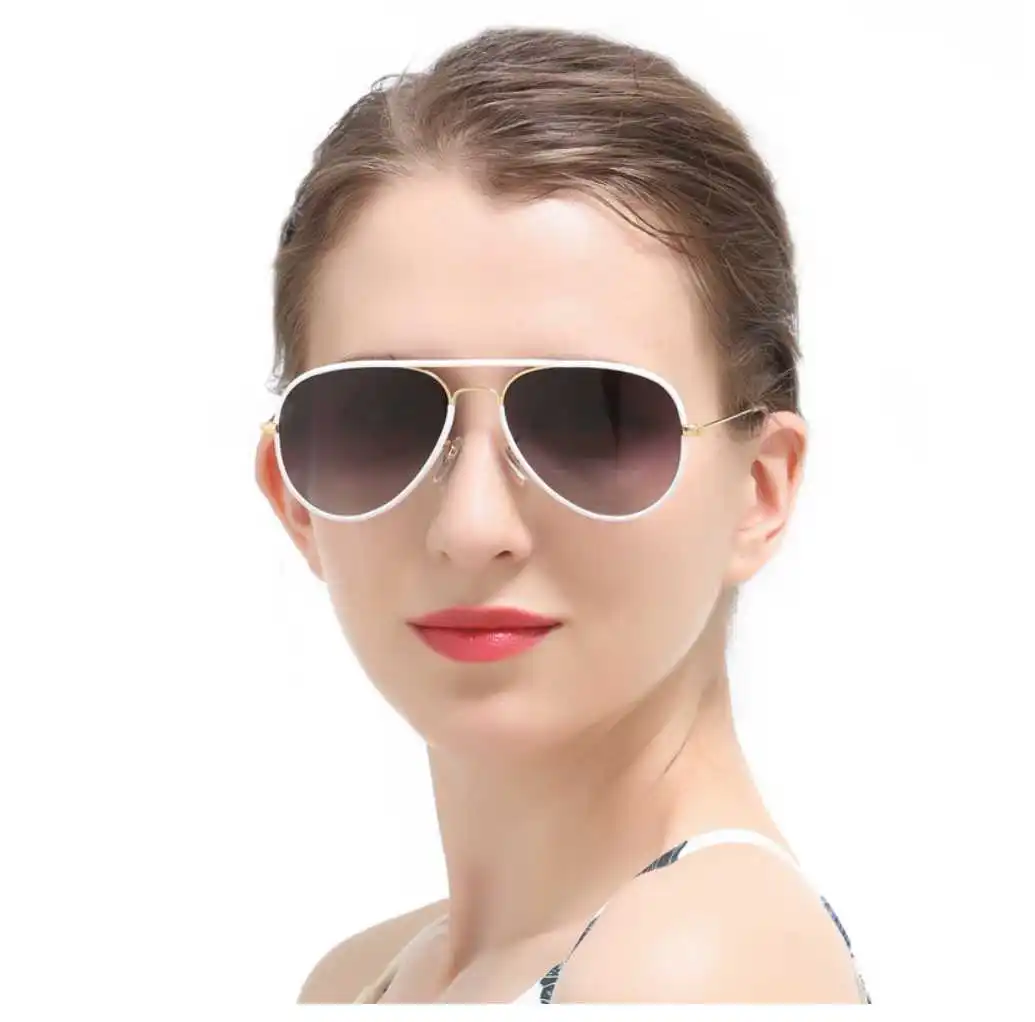 Фото Luxury Designer Brand Real Polarized Sunglasses Women Pilot Eyewear Sun Glasses Oculos De Sol Feminino UV400 Dropshipping Accept |