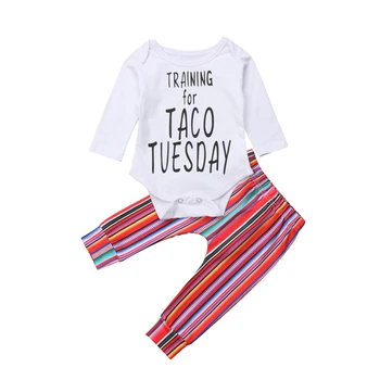 Newborn Infant Baby Girl Rainbow Striped Outfits Clothes Autumn/Winter Warm Long Sleeve Cotton Romper+Pants Leggings Girls Suit
Newborn Infant Baby Girl Rainbow Striped Outfits Clothes Autumn/Winter Warm Long Sleeve Cotton Romper+Pants Leggings Girls Suit