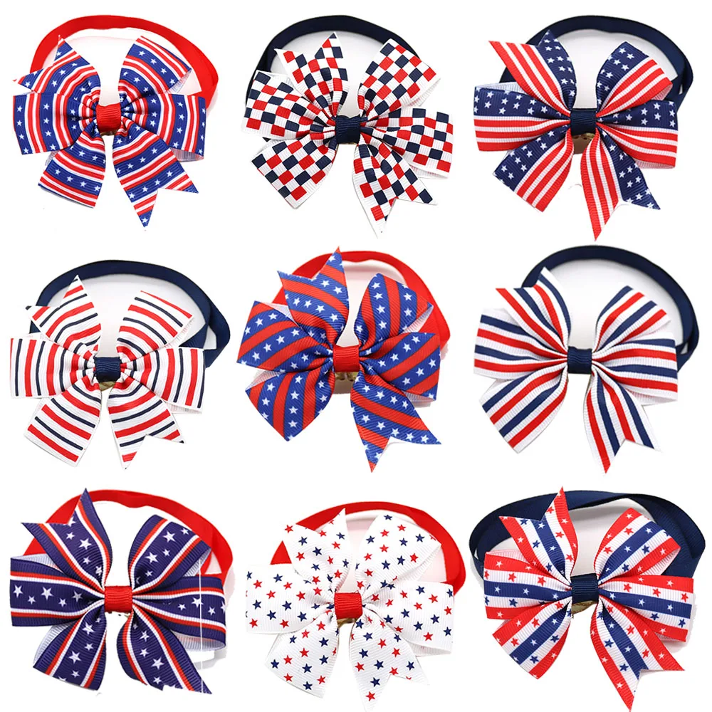 30pcs Pet Dog Bowties Red White Blue Pet Dog Ribbon Bow Tie Collar for 4th July Dog Neckties Grooming Products Dog Cat Bow Tie
30pcs Pet Dog Bowties Red White Blue Pet Dog Ribbon Bow Tie Collar for 4th July Dog Neckties Grooming Products Dog Cat Bow Tie