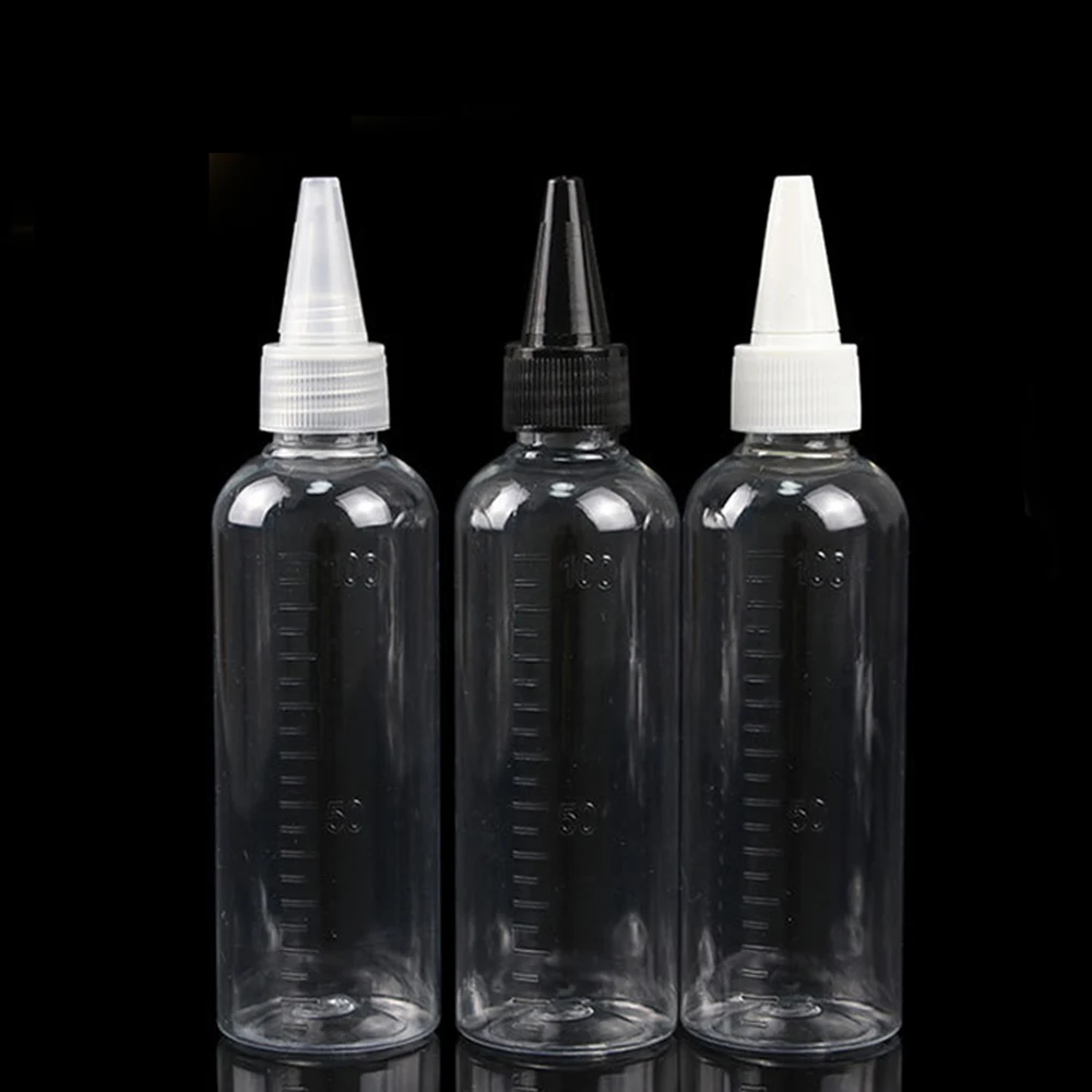 1PC 100ml Liquid Bottle with Twist Off Cap Graduation Bottle Silk Printing For Hair Gel Cosmetic Liquid Refillable Bottle Tools
1PC 100ml Liquid Bottle with Twist Off Cap Graduation Bottle Silk Printing For Hair Gel Cosmetic Liquid Refillable Bottle Tools