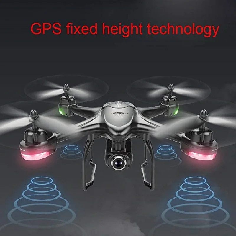 2.4GHz GPS FPV RC Remote Control Drone Quadcopter with 720P HD Camera Wifi Headless Mode 2.4GHz GPS FPV RC Remote Control Drone
2.4GHz GPS FPV RC Remote Control Drone Quadcopter with 720P HD Camera Wifi Headless Mode 2.4GHz GPS FPV RC Remote Control Drone