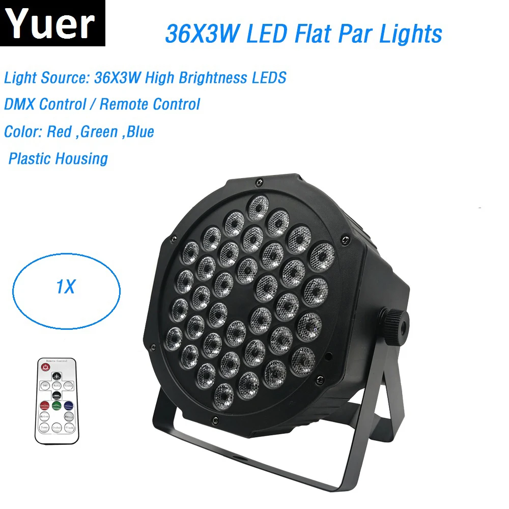 1Pcs/Lot LED Par Lights 36X3W RGB LED Stage Lights DMX512 Par Lights Good For Disco DJ Projector Machine Party Home Decorations
1Pcs/Lot LED Par Lights 36X3W RGB LED Stage Lights DMX512 Par Lights Good For Disco DJ Projector Machine Party Home Decorations