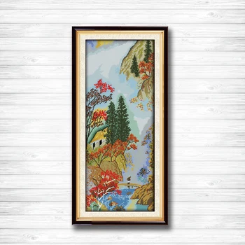 Cloud in the hills scenery painting decor dmc 14CT 11CT counted cross stitch Needlework Set Embroidery kits chinese cross stitch
Cloud in the hills scenery painting decor dmc 14CT 11CT counted cross stitch Needlework Set Embroidery kits chinese cross stitch