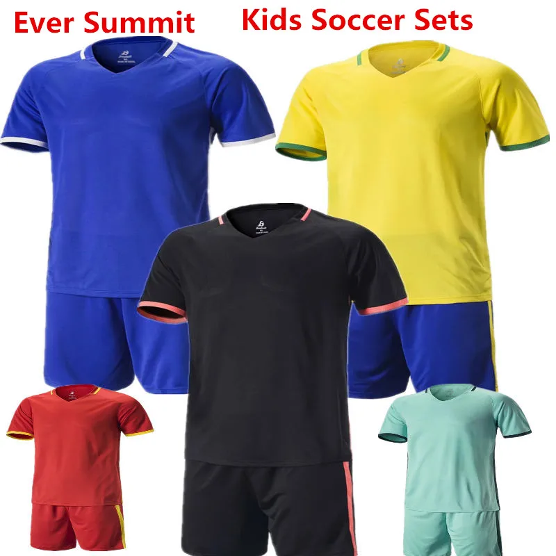 Kids Soccer Jerseys Ever Summit S1606 Boys Football Training Sets Customize DIY Create Team Uniforms 100%polyester high quality
Kids Soccer Jerseys Ever Summit S1606 Boys Football Training Sets Customize DIY Create Team Uniforms 100%polyester high quality