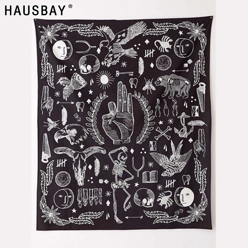 Finger Tapestry Eagle Bear Fower Wall Hanging Tapestry Black White fashion Bohemian Mandala tapestry Home Decor Yoga Mats TS006
Finger Tapestry Eagle Bear Fower Wall Hanging Tapestry Black White fashion Bohemian Mandala tapestry Home Decor Yoga Mats TS006