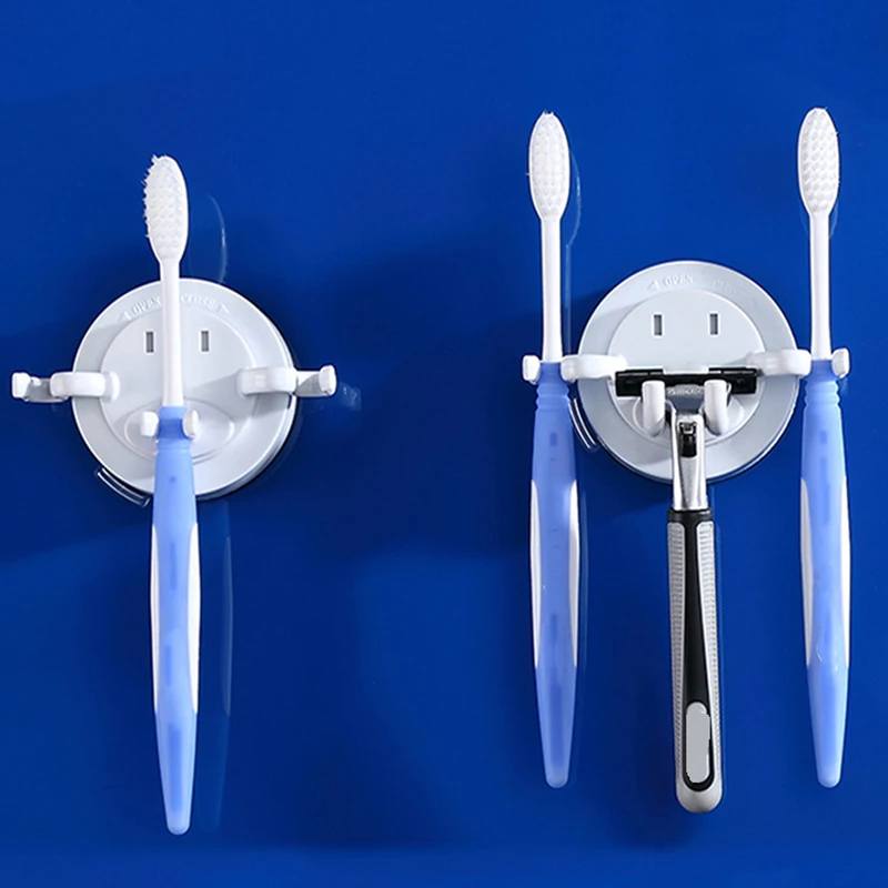 1p Bathroom Accessories Vacuum suction cups Toothbrush Holder Wall Shower Razor Holder organizer Shelf Bathroom Set Storage Rack
1p Bathroom Accessories Vacuum suction cups Toothbrush Holder Wall Shower Razor Holder organizer Shelf Bathroom Set Storage Rack