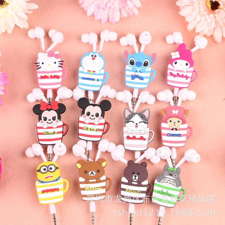 Cups Style Mini 3.5mm in-ear Earphone headset earbuds Cartoon retractable headphone For Samsung Xiaomi MP3 MP4
Cups Style Mini 3.5mm in-ear Earphone headset earbuds Cartoon retractable headphone For Samsung Xiaomi MP3 MP4