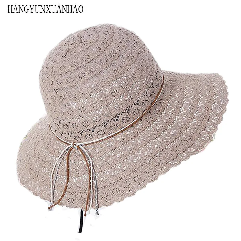 Foldable Cotton Beach Hat With Bow For Women Elegant Fashion Design Beach Hat For Women Hollow Straw lace Sun Hat
Foldable Cotton Beach Hat With Bow For Women Elegant Fashion Design Beach Hat For Women Hollow Straw lace Sun Hat