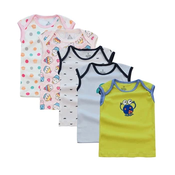 Redkite 5 PCS/LOT T Shirt Baby Clothes Printing Lovely Pattern Soft Cotton Sleeveless Newborn Summer
Redkite 5 PCS/LOT T Shirt Baby Clothes Printing Lovely Pattern Soft Cotton Sleeveless Newborn Summer