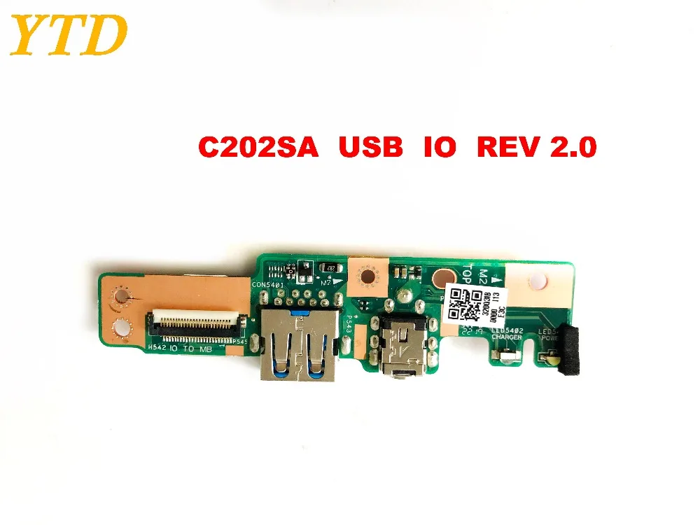 Original for ASUS C202SA USB board Audio board C202SA USB IO REV 2.0 tested good free shipping
Original for ASUS C202SA USB board Audio board C202SA USB IO REV 2.0 tested good free shipping