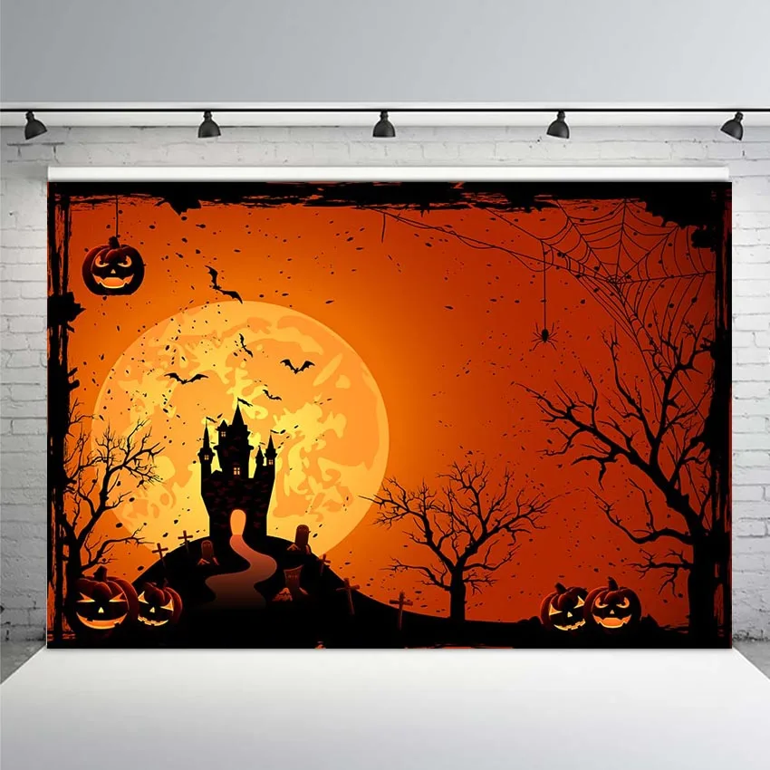 Christmas Photography Backdrop Wall Background Halloween orange pumpkin spider bat castle id backdrop studio photobooth props
Christmas Photography Backdrop Wall Background Halloween orange pumpkin spider bat castle id backdrop studio photobooth props