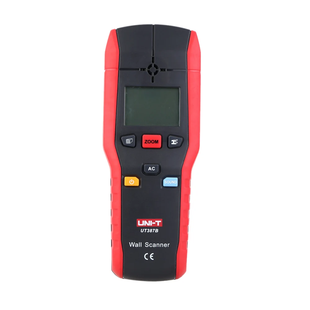 UNI-T UT387B Wall Detector Multifunctional Handheld Wall Tester Metal Wood AC Cable Finder Scanner Industrial Metal Detectors
UNI-T UT387B Wall Detector Multifunctional Handheld Wall Tester Metal Wood AC Cable Finder Scanner Industrial Metal Detectors