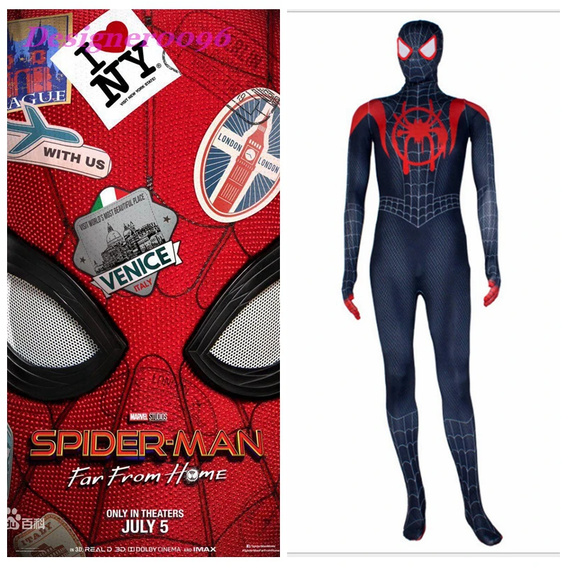 Spider-Man: Far From Home Spider-Man Cosplay Costume 2019 new Marvel Movie New Style Peter Parker Miles Morales Tights One Piece
Spider-Man: Far From Home Spider-Man Cosplay Costume 2019 new Marvel Movie New Style Peter Parker Miles Morales Tights One Piece
