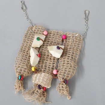 1PCS cuttlefish bone crawling nets bird food parrot toy 
1PCS cuttlefish bone crawling nets bird food parrot toy