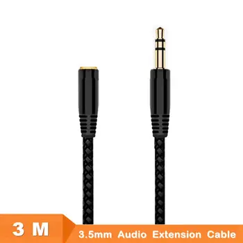 New 3M 10ft Jack 3.5mm Earphone Extension Cable Female to Male F/M Headphone Stereo Audio Cable AUX Cord for Speaker Phone MP3
New 3M 10ft Jack 3.5mm Earphone Extension Cable Female to Male F/M Headphone Stereo Audio Cable AUX Cord for Speaker Phone MP3