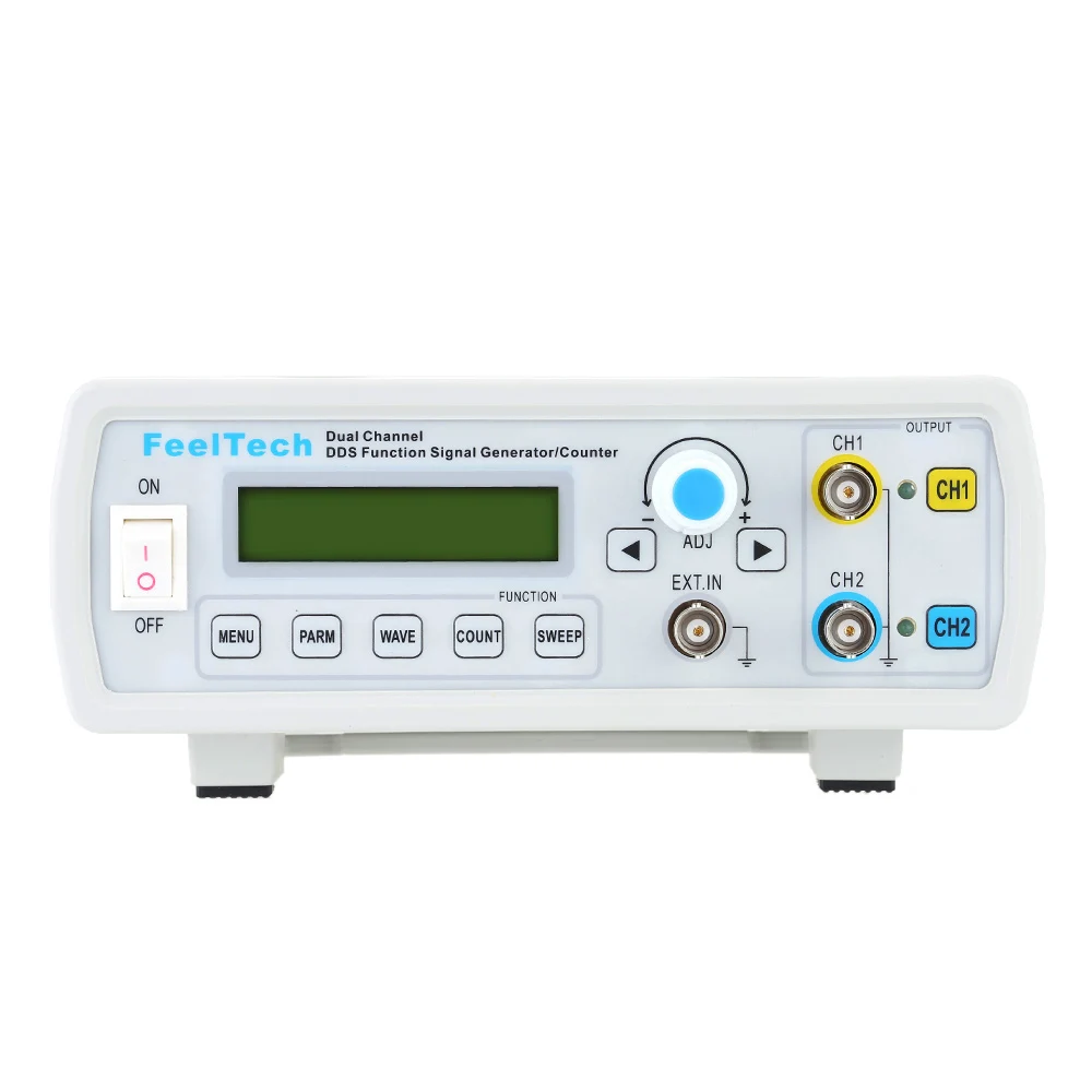 Dual Channel Digital DDS Function Generator High Precision signal generator Meter Frequency Generator Sine/Square Waveform 6MHz
Dual Channel Digital DDS Function Generator High Precision signal generator Meter Frequency Generator Sine/Square Waveform 6MHz