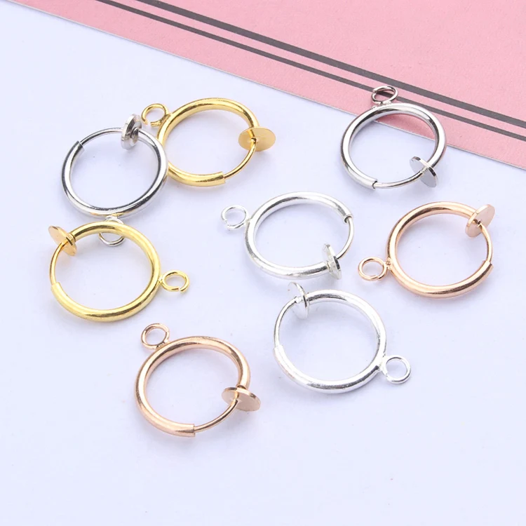 10PCS Diameter 11MM 13MM 15MM Brass Round Spring Earrings Clips for No Earrings Hole Lady Jewelry Findings Accessories
10PCS Diameter 11MM 13MM 15MM Brass Round Spring Earrings Clips for No Earrings Hole Lady Jewelry Findings Accessories