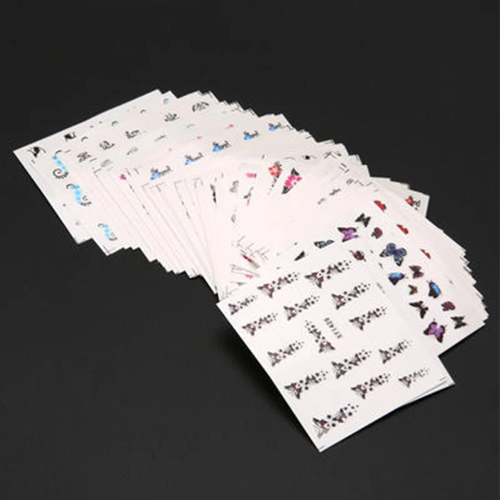 50pcs Watermark Flower Nail Stickers Manicure Nail Tips Decal DIY Nail Art Transfer Sticker Decorations
50pcs Watermark Flower Nail Stickers Manicure Nail Tips Decal DIY Nail Art Transfer Sticker Decorations