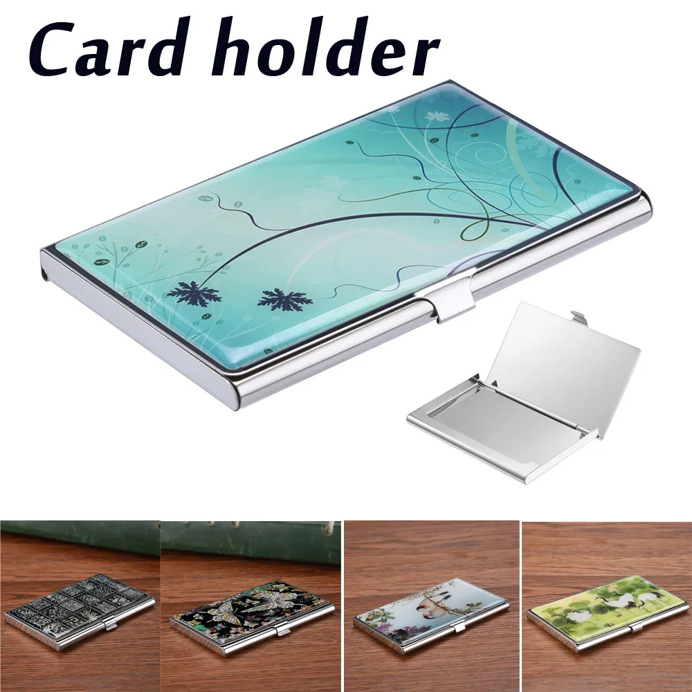 Unisex Card Case Stainless Steel Epoxy Card Metal Practical Portable ID Credit Card Case Business Card Wallet Dropship Y514
Unisex Card Case Stainless Steel Epoxy Card Metal Practical Portable ID Credit Card Case Business Card Wallet Dropship Y514